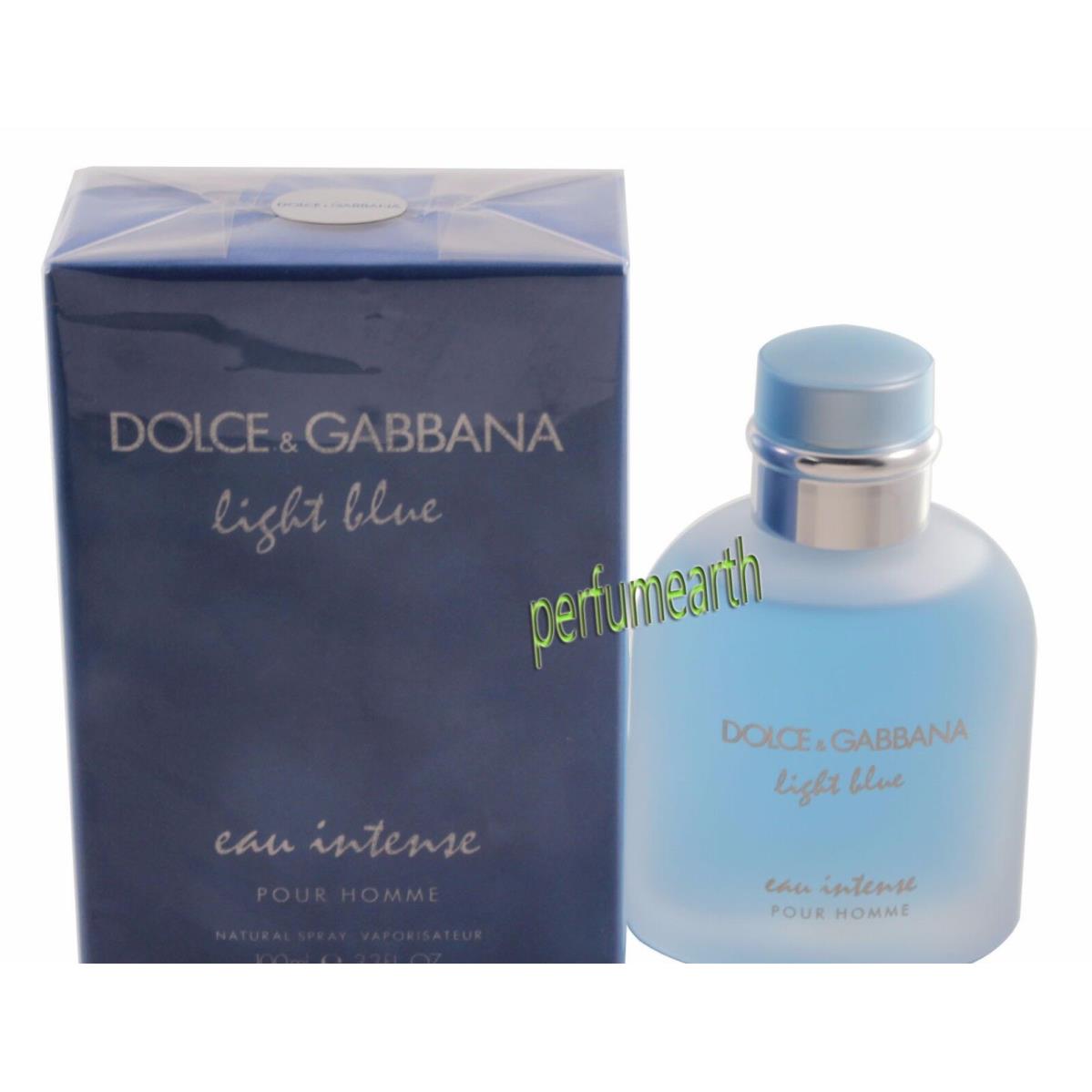 Dolce Gabbana D G Light Blue Eau Intense By D G 6.7/6.8 oz Edp Spray For Men