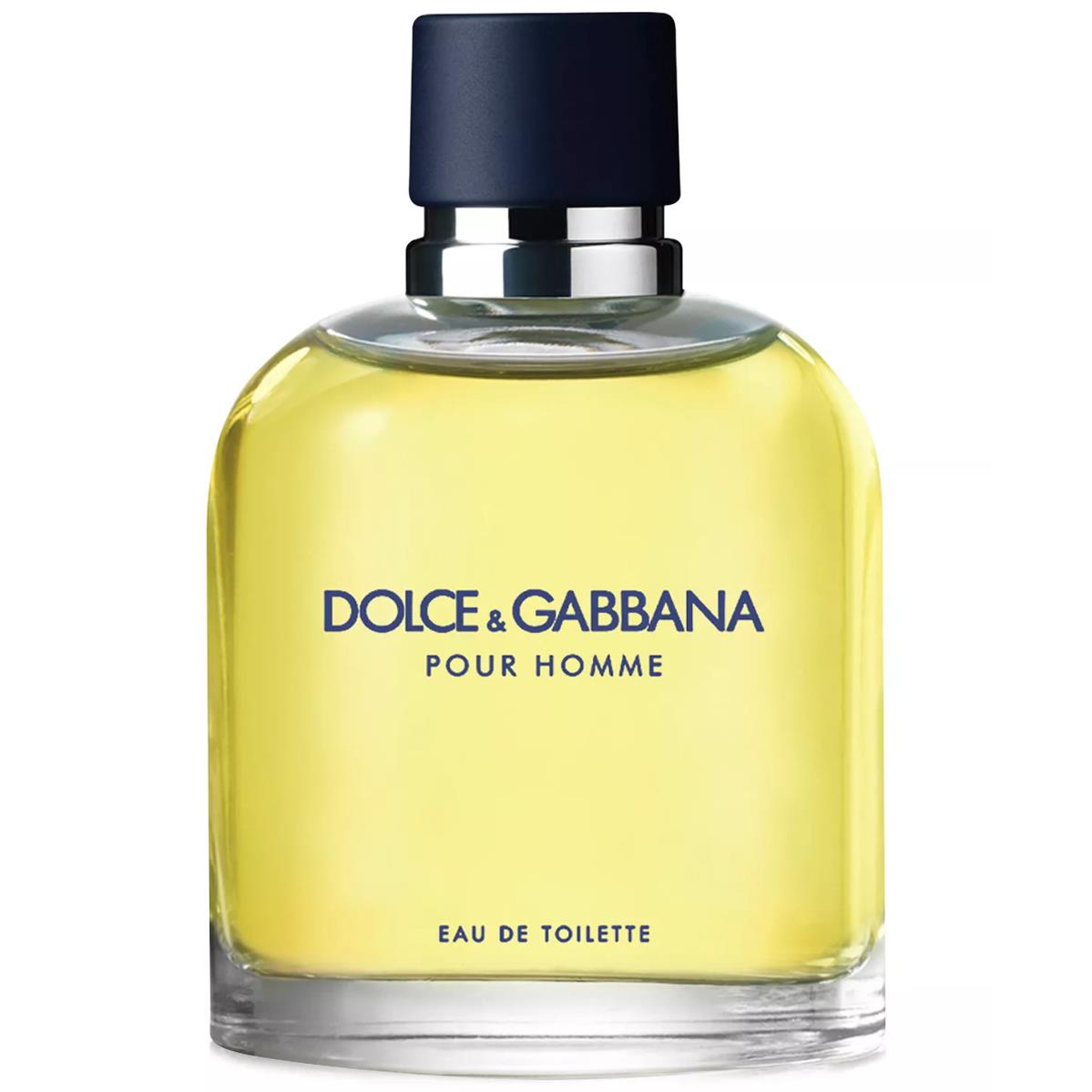 Dolce Gabbana Pour Homme Eau de Toilette Edt Spray For Men 4.2 oz / 125 ml