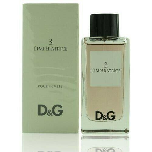 3 L`imperatrice by Dolce Gabbana D G 3.3 /3.4 oz Edt Spray For Women Very Rare