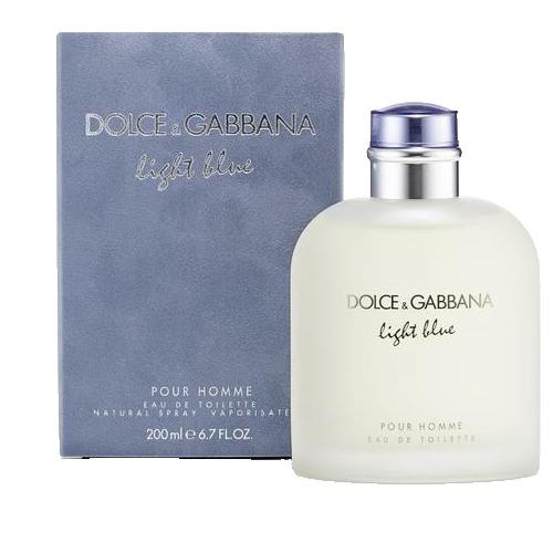 Dolce Gabbana Light Blue Pour Homme Eau De Toilette Spray 6.7 Oz / 200 ml