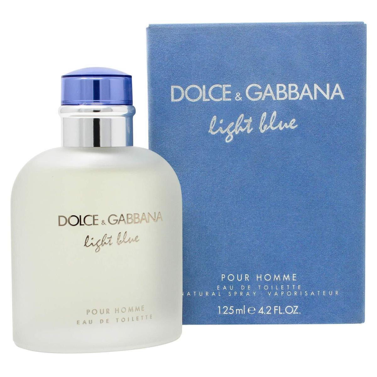 Dolce Gabbana Light Blue Men 4.2 oz / 125 mL Edt Spray