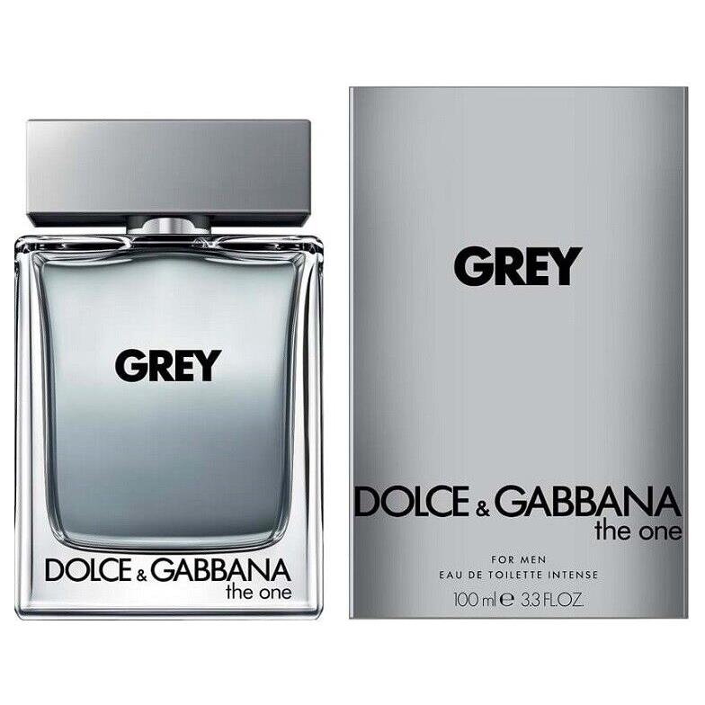 Dolce Gabbana The One Grey Intense For Men Cologne 3.3 oz 100 ml Edt Spray