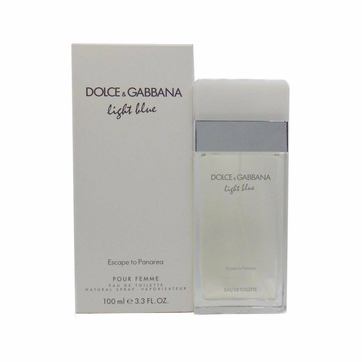 Dolce Gabbana Light Blue Escape TO Panarea BY D G Pour Femme Eau DE Toilette Spray 100 ML T