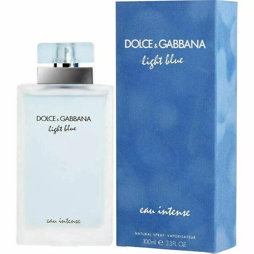 Light Blue Eau Intense Dolce Gabbana Women 3.3 oz 100 ml Eau De Parfum Spray