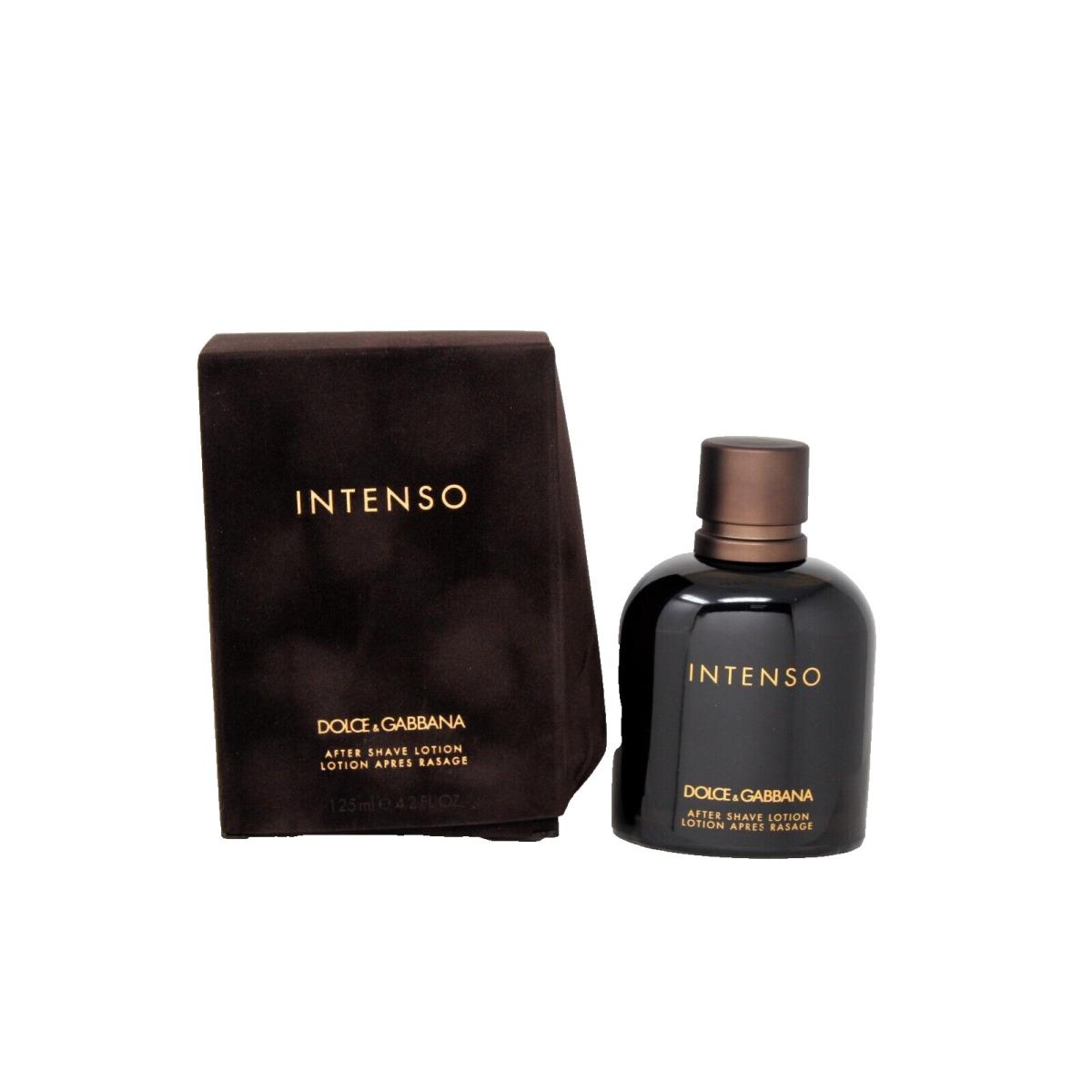 Dolce Gabbana Intenso After Shave Lotion 125 ML/4.2 Fl.oz. D-no Cellophane