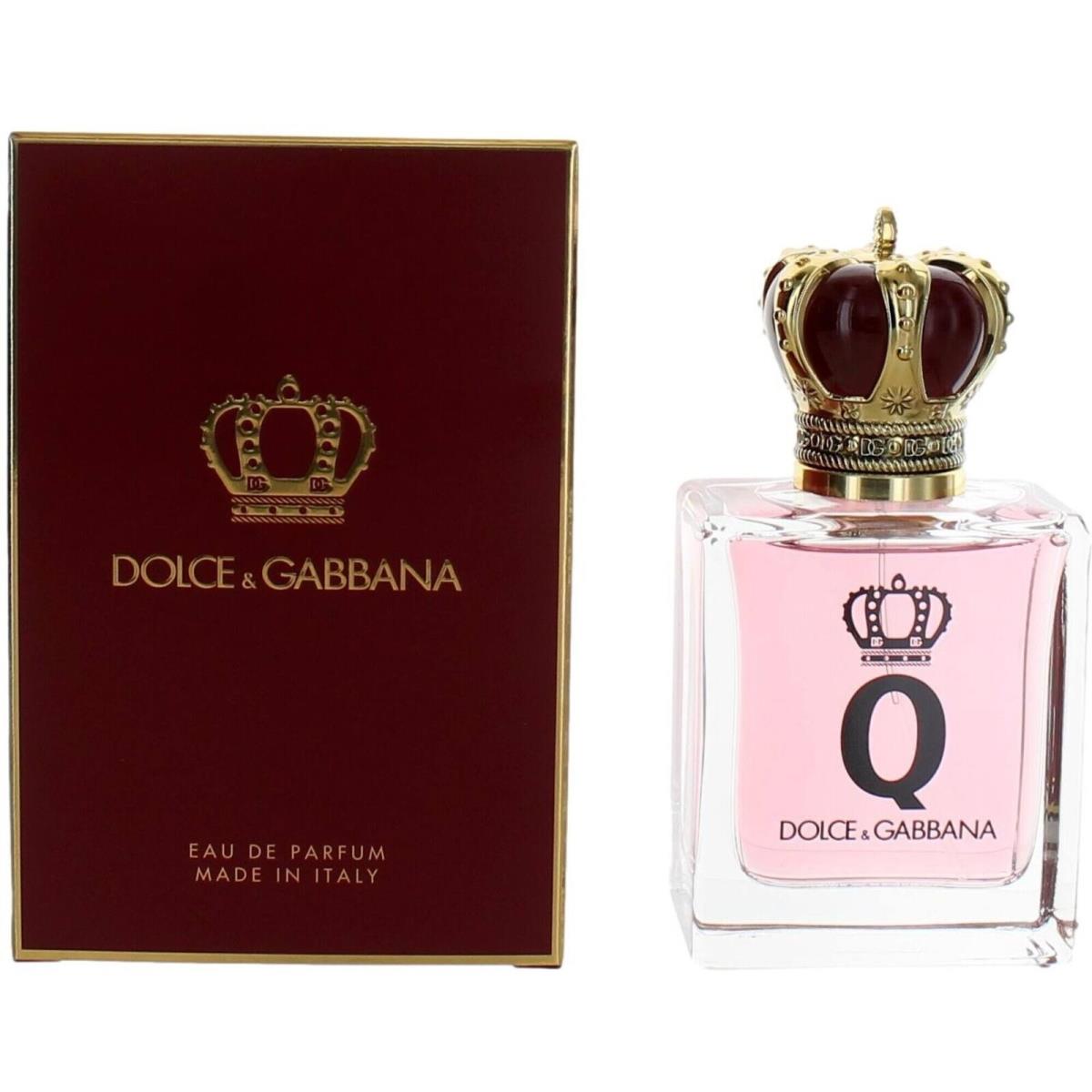 Dolce Gabbana Women`s Eau de Parfum Spray Q Musk and Cedar Base Notes 1.7 oz