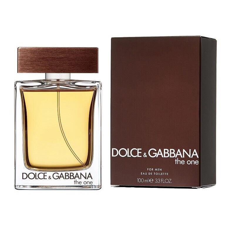 D G The One Dolce Gabbana Men 3.3 3.4 oz 100 ml Eau De Toilette Spray