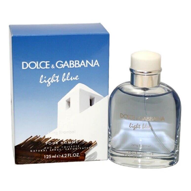 Light Blue Living Stromboli Dolce Gabbana 4.2 oz / 125 ml Edt Men Cologne