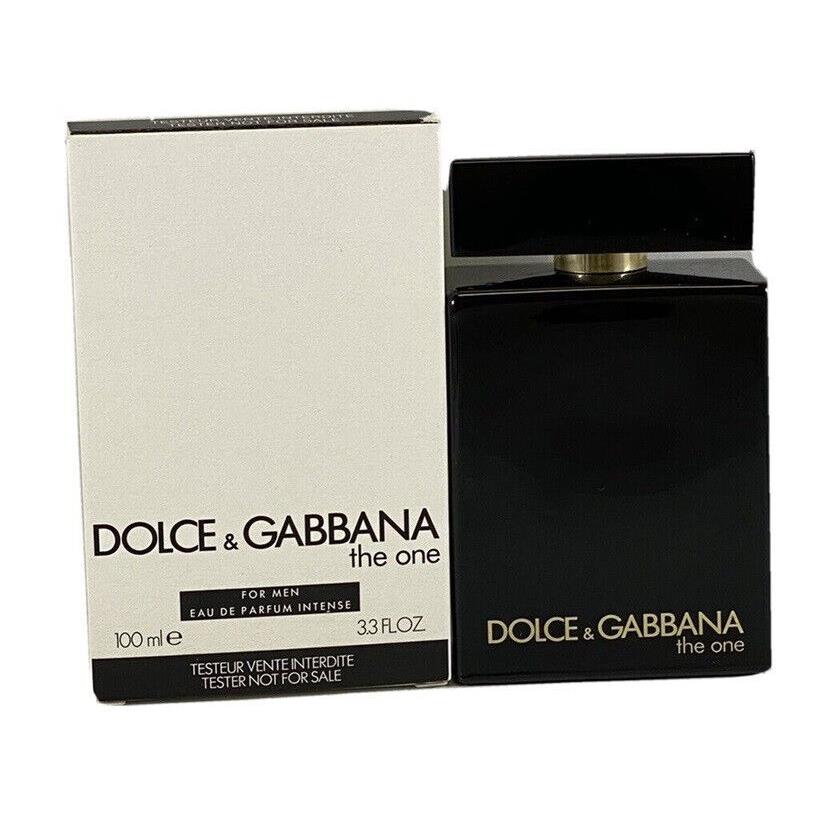 The One Intense Dolce Gabbana Men 3.3 oz 100ml Eau De Parfum Spray Tester Bottle