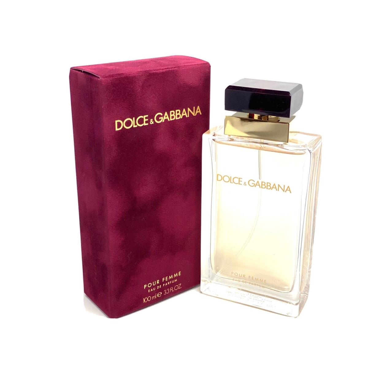 Dolce Gabbana Pour Femme by Dolce Gabbana 3.3oz Eau De Parfum Spray For Women