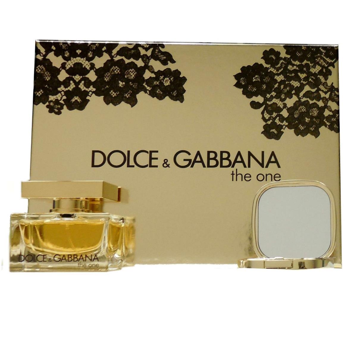 Dolce Gabbana The One Lace Edition 2 Piece Gift Set Eau DE Parfum Spray 50ML