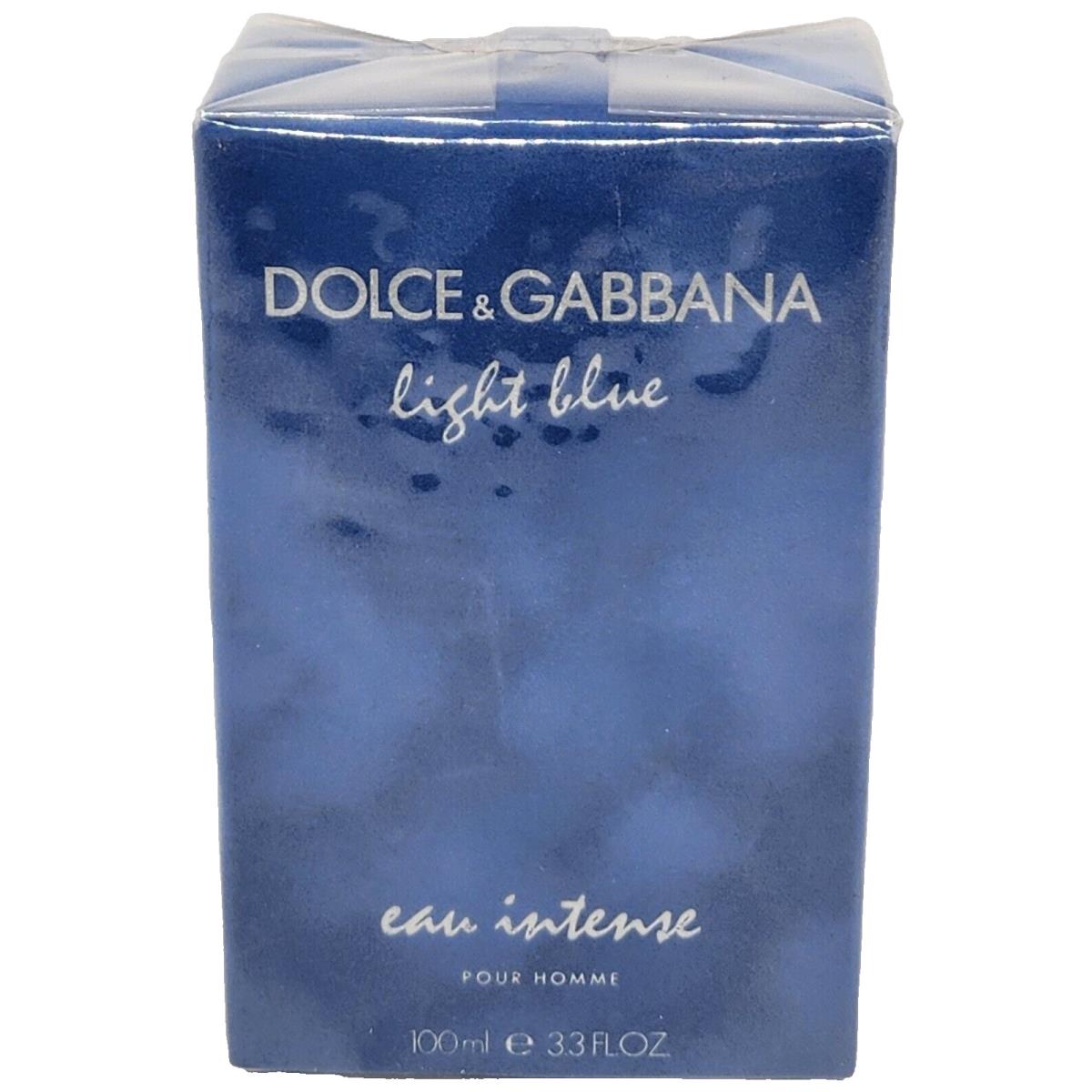 Dolce Gabbana Light Blue Eau Intense Pour Homme Eau de Parfum Spray 3.3 fl oz