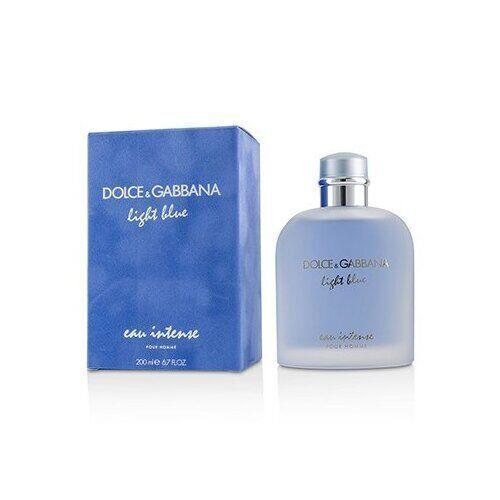 Dolce Amp Gabbana Dolce Gabbana Men`s Light Blue Eau Intense Pour Homme