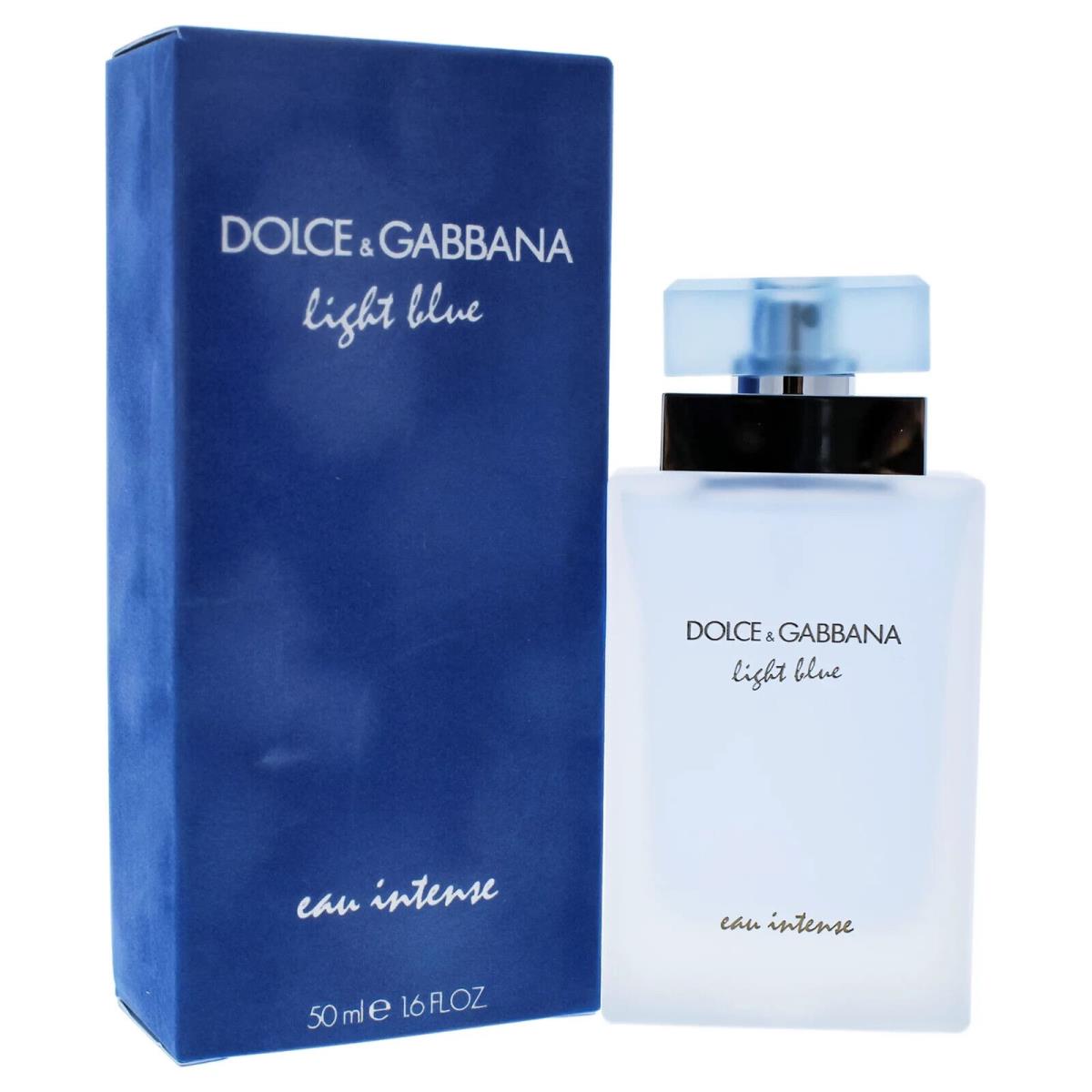 Light Blue by Dolce Gabbana Edp Intense 1.6 Floz /50ML Women Natural Spray