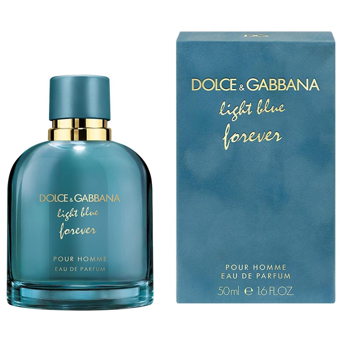 Dolce Gabbana Light Blue Forever Pour Homme 50ml / 1.6 oz Edp Spray Rare