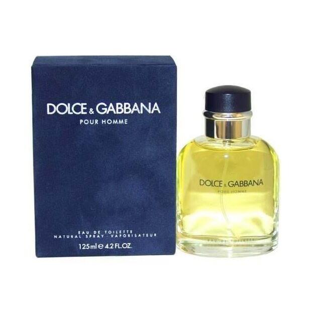 Dolce Gabbana Pour Homme Men 4.2 oz 125 ml Eau De Toilette Spray