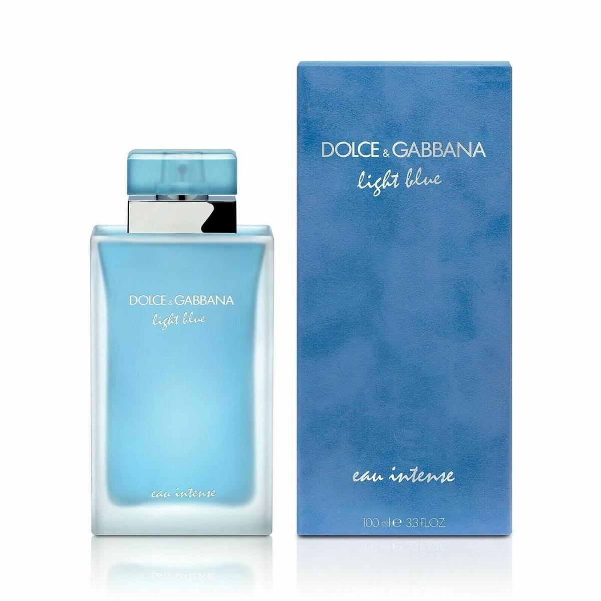 Dolce Gabbana Light Blue Eau Intense Women Edp Spray 3.4 Oz /100 Ml