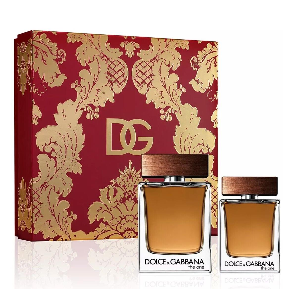 Dolce Gabbana The One Eau de Toilette 2 Piece Gift Set For Men