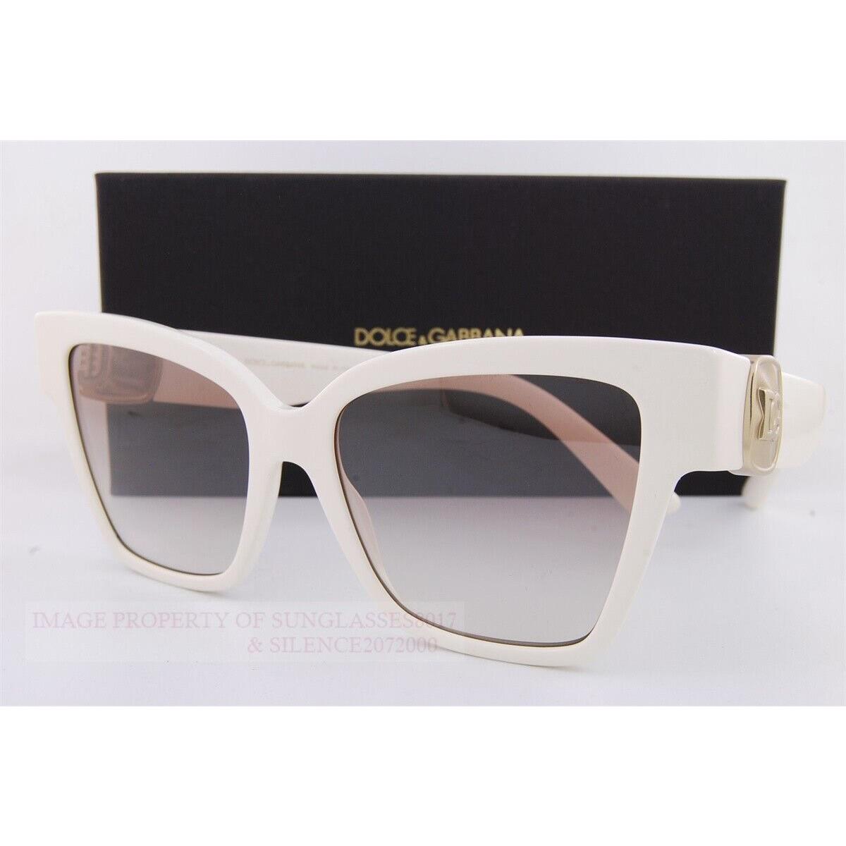 Dolce Gabbana Sunglasses DG 4470 3312/94 White/light Grey For Women