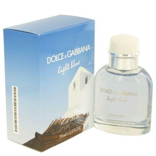 Light Blue Living Stromboli Dolce Gabbana 2.5 Oz 75ml Eau de Toilette For Men