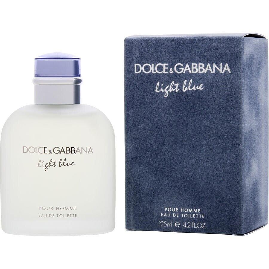 Dolce Gabbana D G Light Blue Pour Homme 4.2 OZ Edt Men