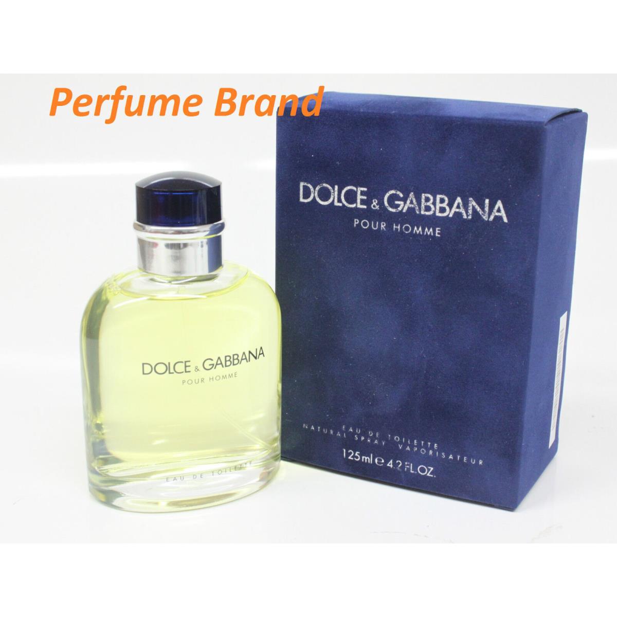 Dolce Gabbana Pour Homme 4.2 oz 125ml Spray Eau de Toilette For Men