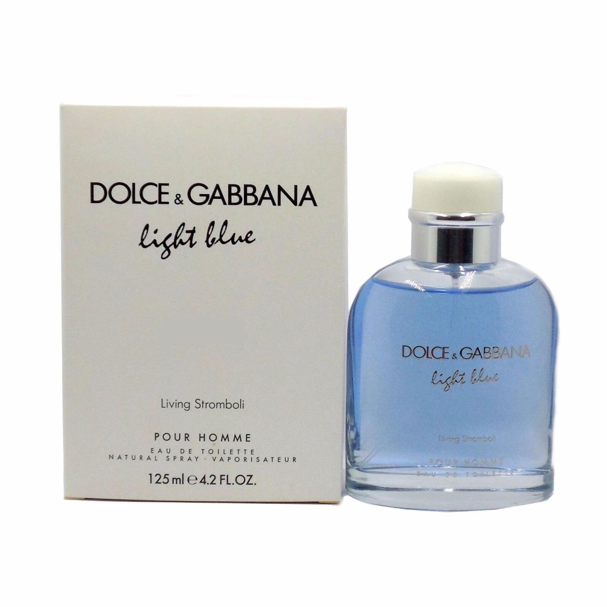 Dolce Gabbana Light Blue Living Stromboli BY D G Pour Homme Eau DE Toilette Spray 125 ML T