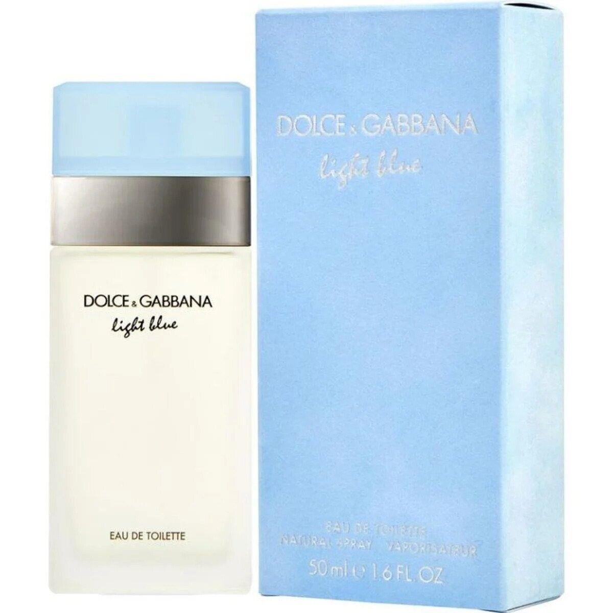 Light Blue by Dolce Gabbana Eau De Toilette Spray For Women 1.6oz