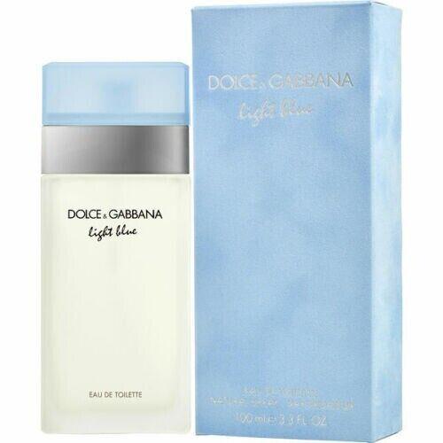 Dolce Gabbana Light Blue Eau DE Toilette Spray For Women 3.3 Oz / 100 ml