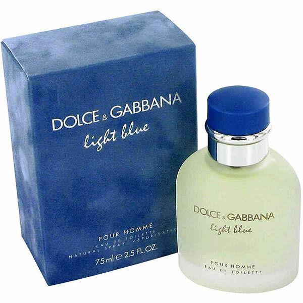 Light Blue Dolce Gabbana 2.5 oz / 75 ml Eau de Toilette Men Cologne Spray