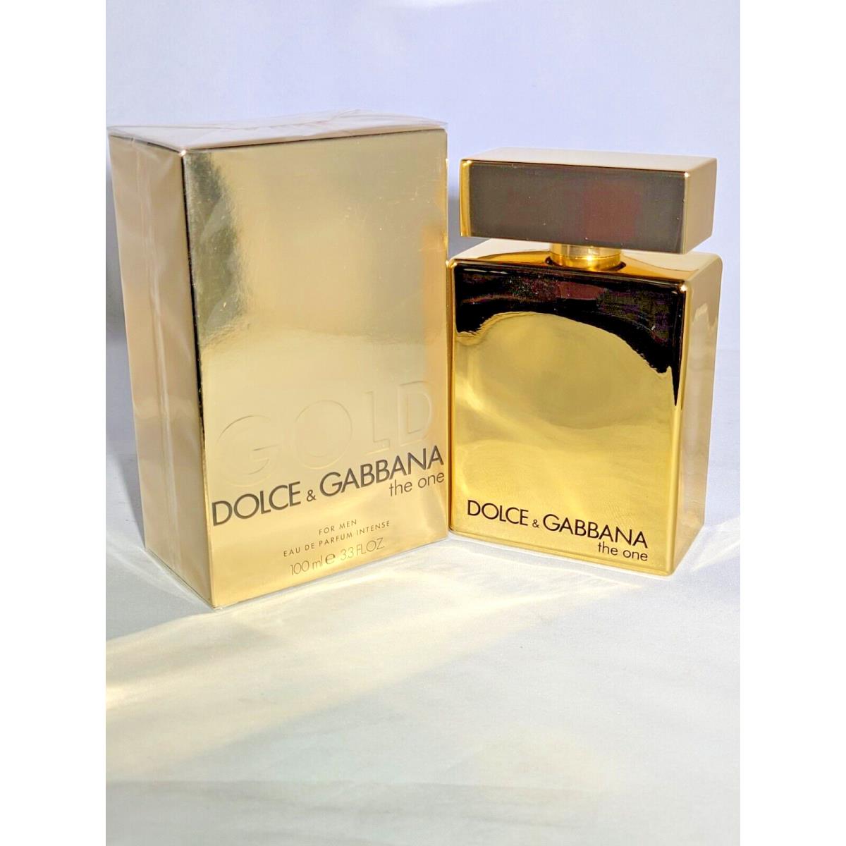 Dolce Gabbana The One Gold For Men 3.3 FL OZ/100 ML Edp Intense Spray