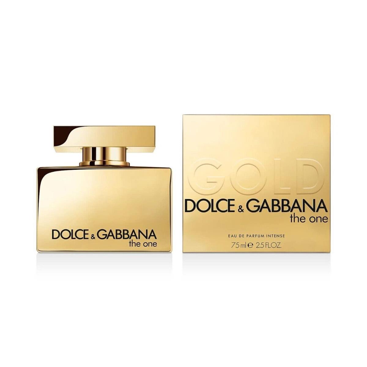 The One Gold by Dolce Gabbana 2.5oz 75m Leau De Parfum Intense Spray For Women