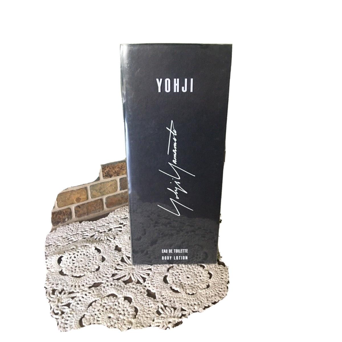 1996 Yohji Yamamoto Womens 2ps Gift Set Yohji Edt 50ml Body Lotion