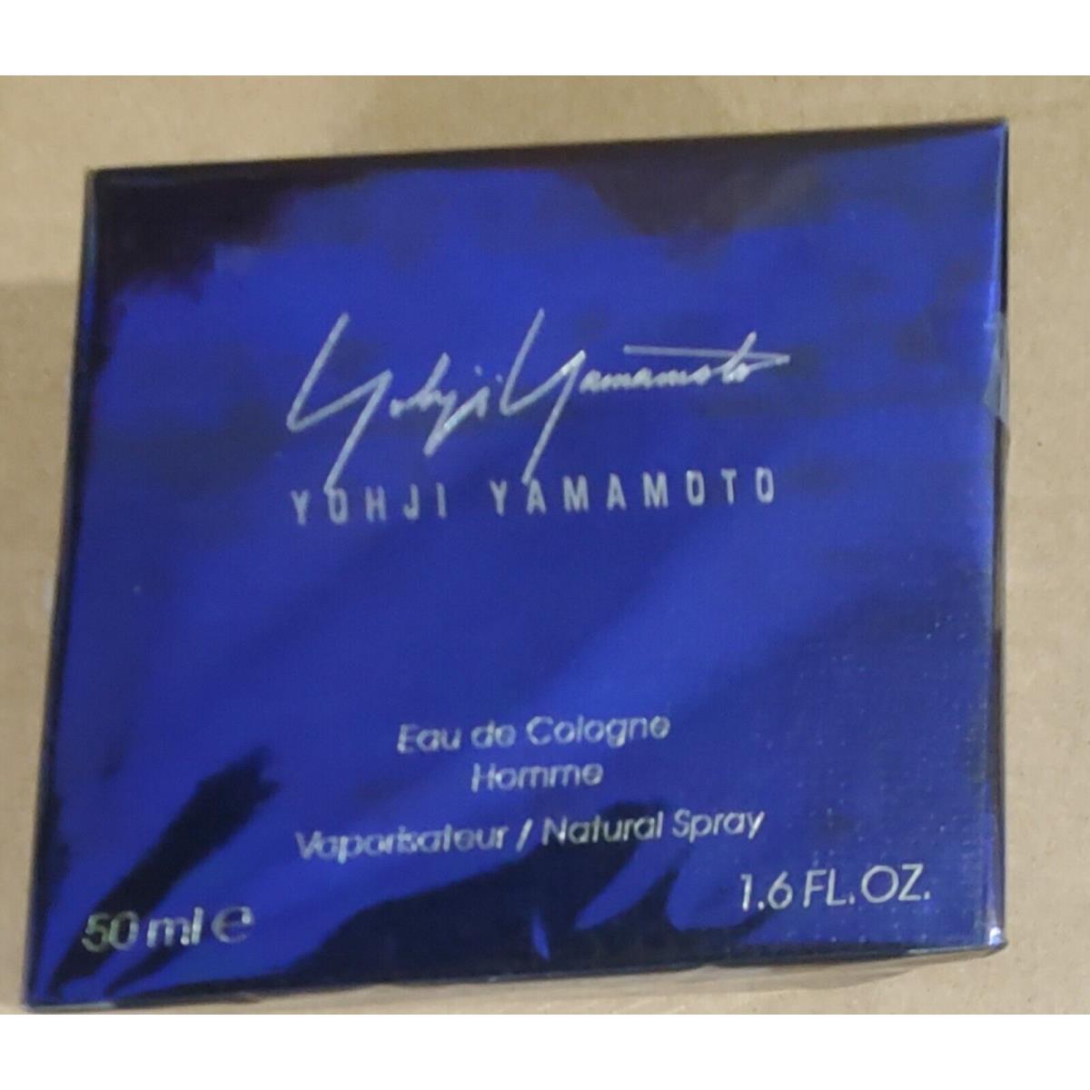 Yohji Yamamoto Pour Homme Eau De Cologne Large 1.6 oz 50 ML Spray