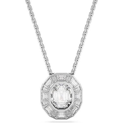 Swarovski Mesmera Pendant Octagon Cut Small White Rhodium plated-5669915