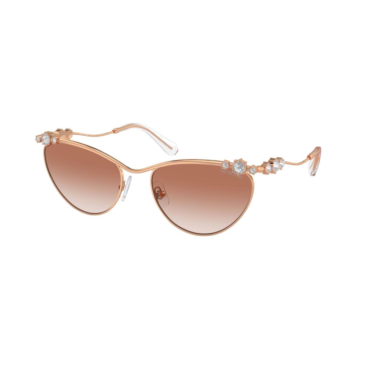 Swarovski SK7017 401413 Rose Gold Gradient Pink 58 mm Women`s Sunglasses