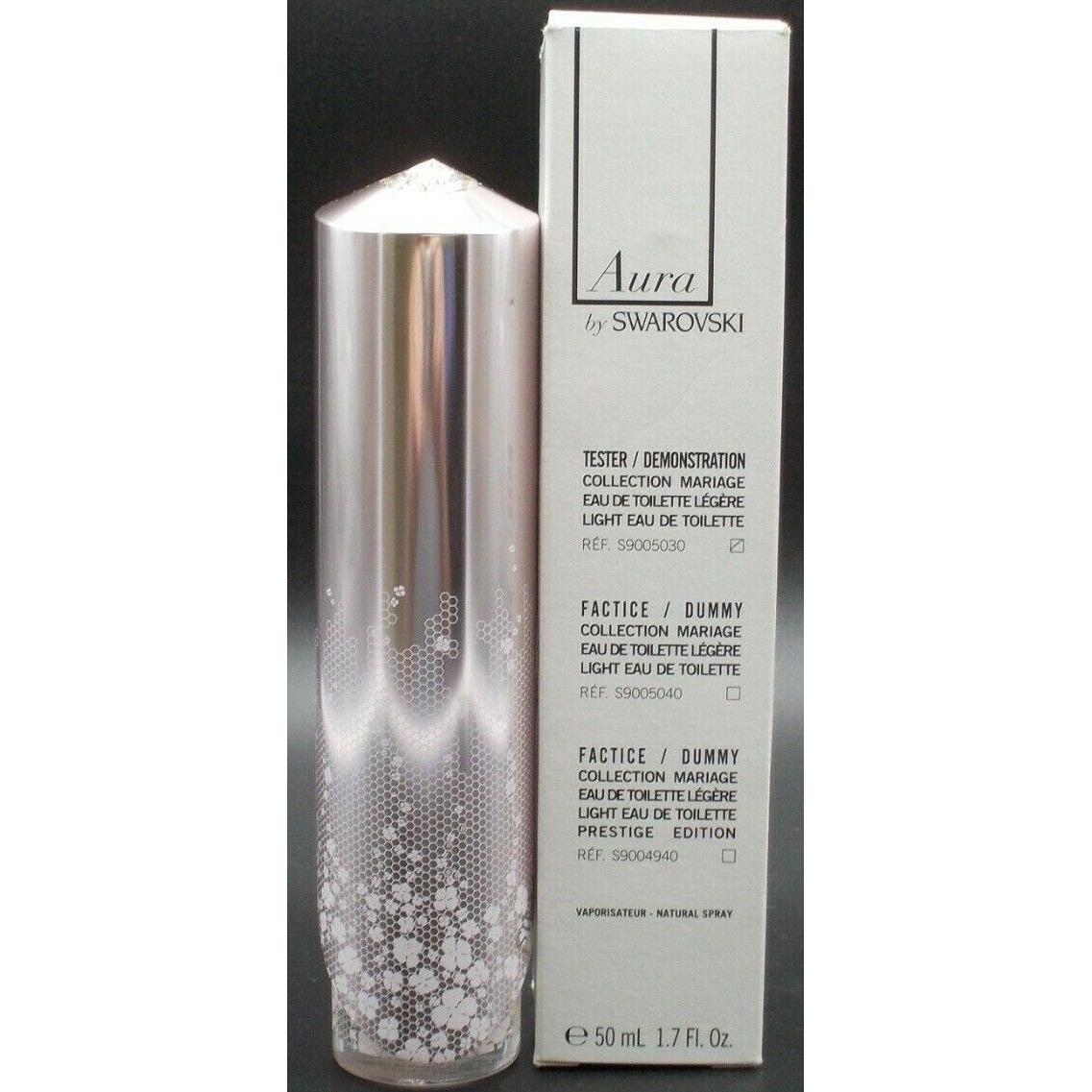 Aura by Swarovski Collection Mariage 1.7oz Spray Edt Legere Testers