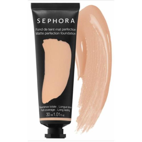 Sephora #19 Warm Linen 15pc Collection Matte Perfection Foundation Full Coverage 19 Warm Linen