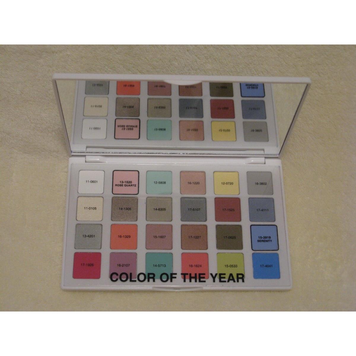 Sephora + Pantone Universe `modern Watercolor` Eye Shadow Palette 24 Shades Htf