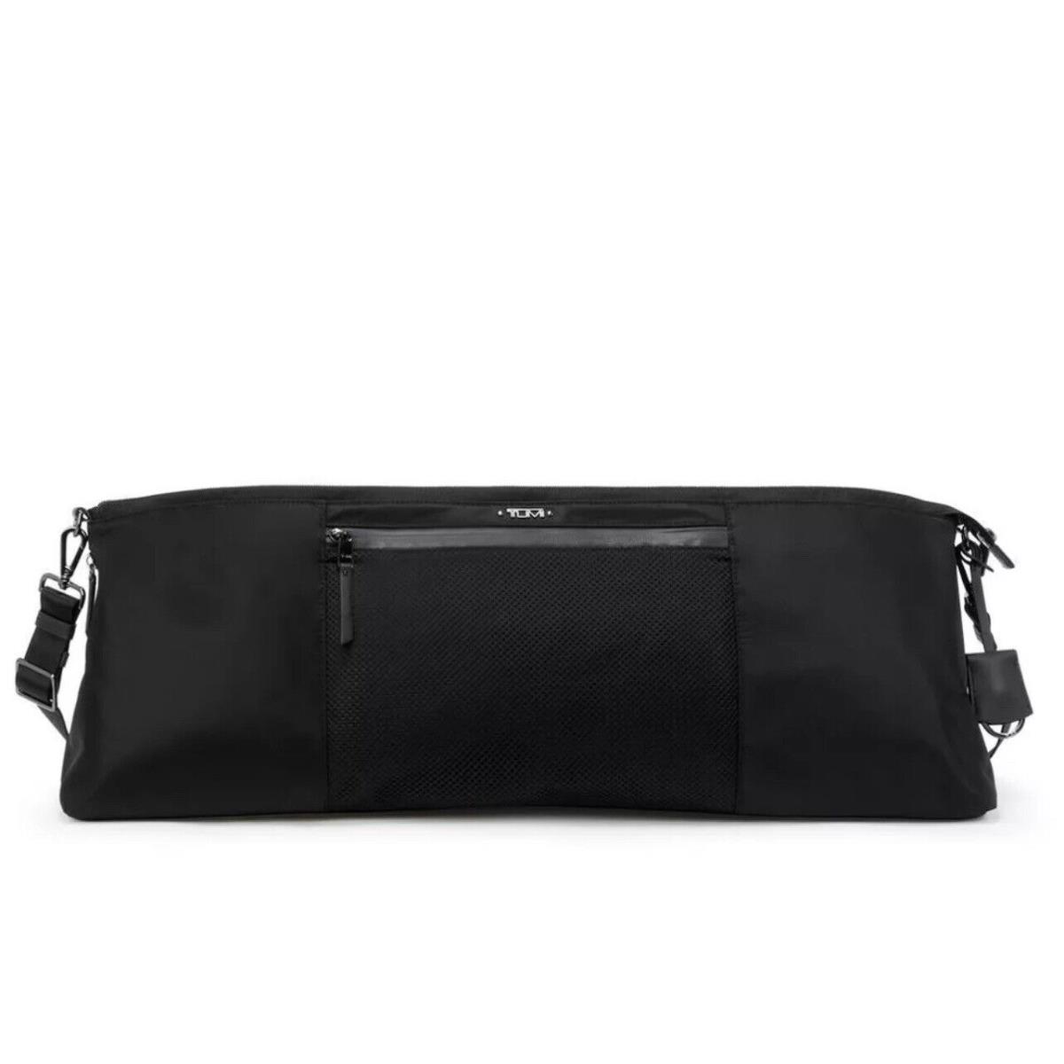 Tumi Merida Yoga Sling Tote Convertible Duffel Bag Black w Gunmetal Hardware