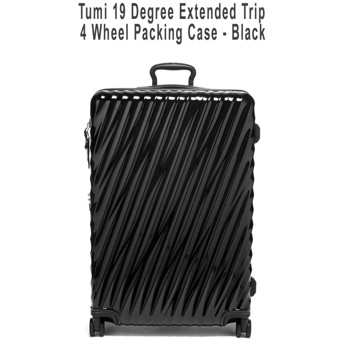 Tumi 19 Degree Extended Trip 4 Wheeled Packing Case - Black - 139686-1041