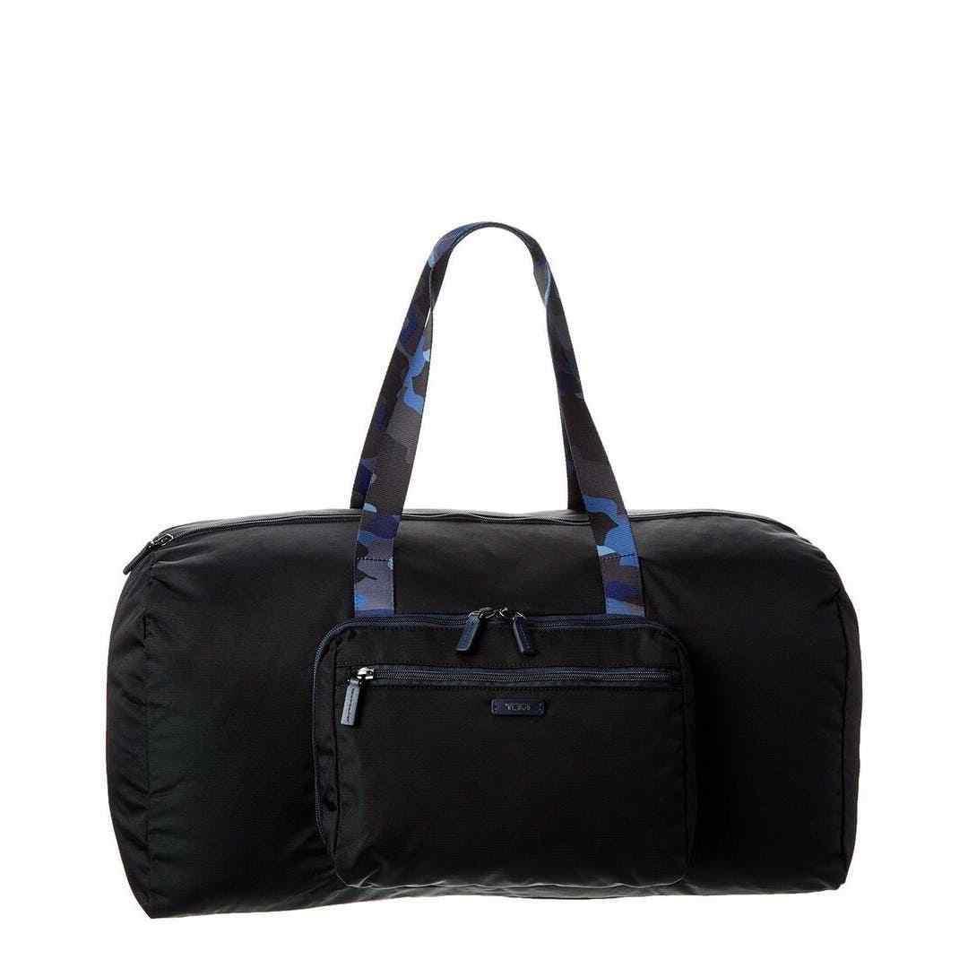 Tumi Packable/foldable Lightweight Duffle Bag - Black Navy Camo