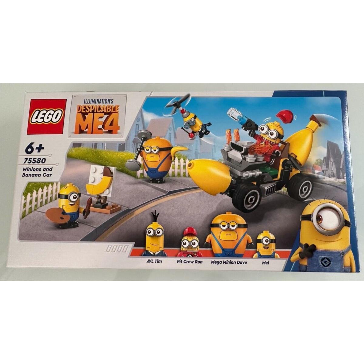 Lego Minions and Banana Car 75580 Toy Building Kit 136 Pcs