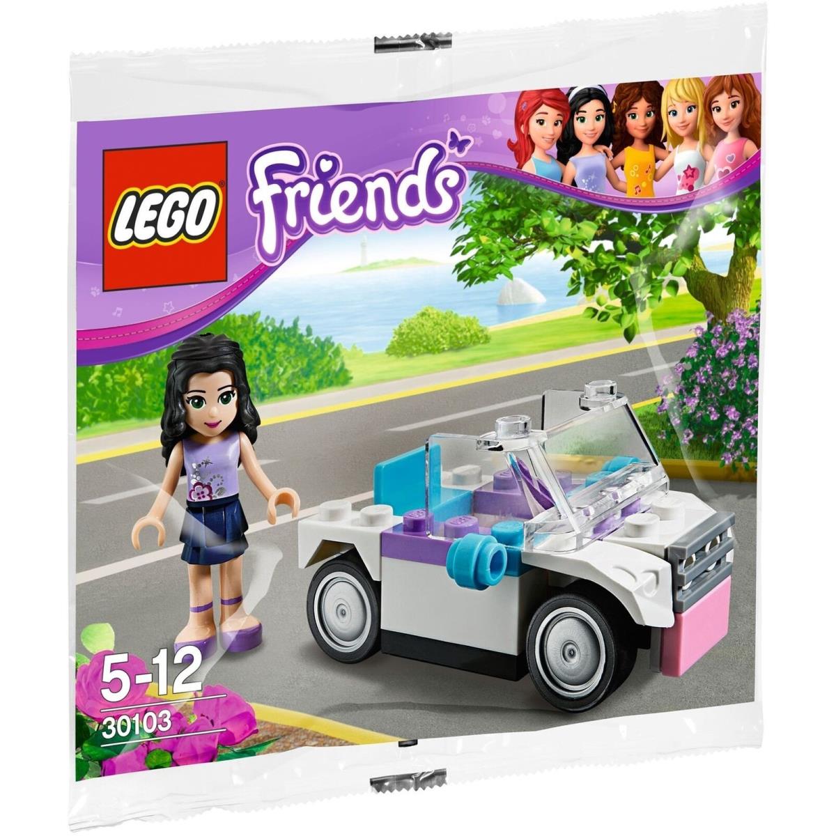 Lego Friends Set 30103 Emmas Car Promotional Polybag 32 Pcs