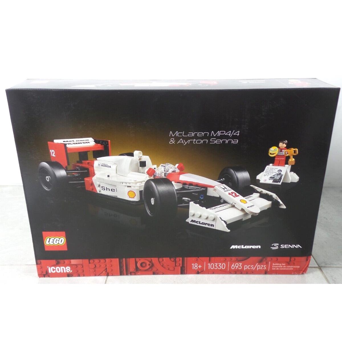 Lego Mclaren MP4/4 Ayrton Senna 10330 G130343-5 AO CC-3