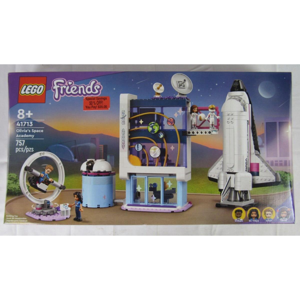 Lego Friends 41713 Olivia`s Space Academy NV563