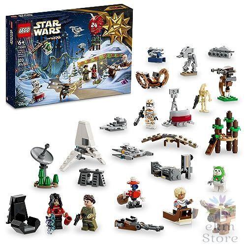Star Wars 2023 Advent Calendar Christmas Holiday Countdown Gift 9 Characters SW