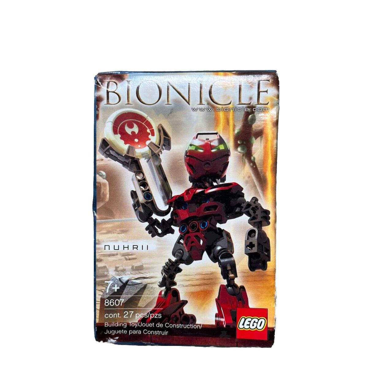 Lego Bionicle Metru Nui Nuhrii 8607 In Box 27pcs Retired 2004