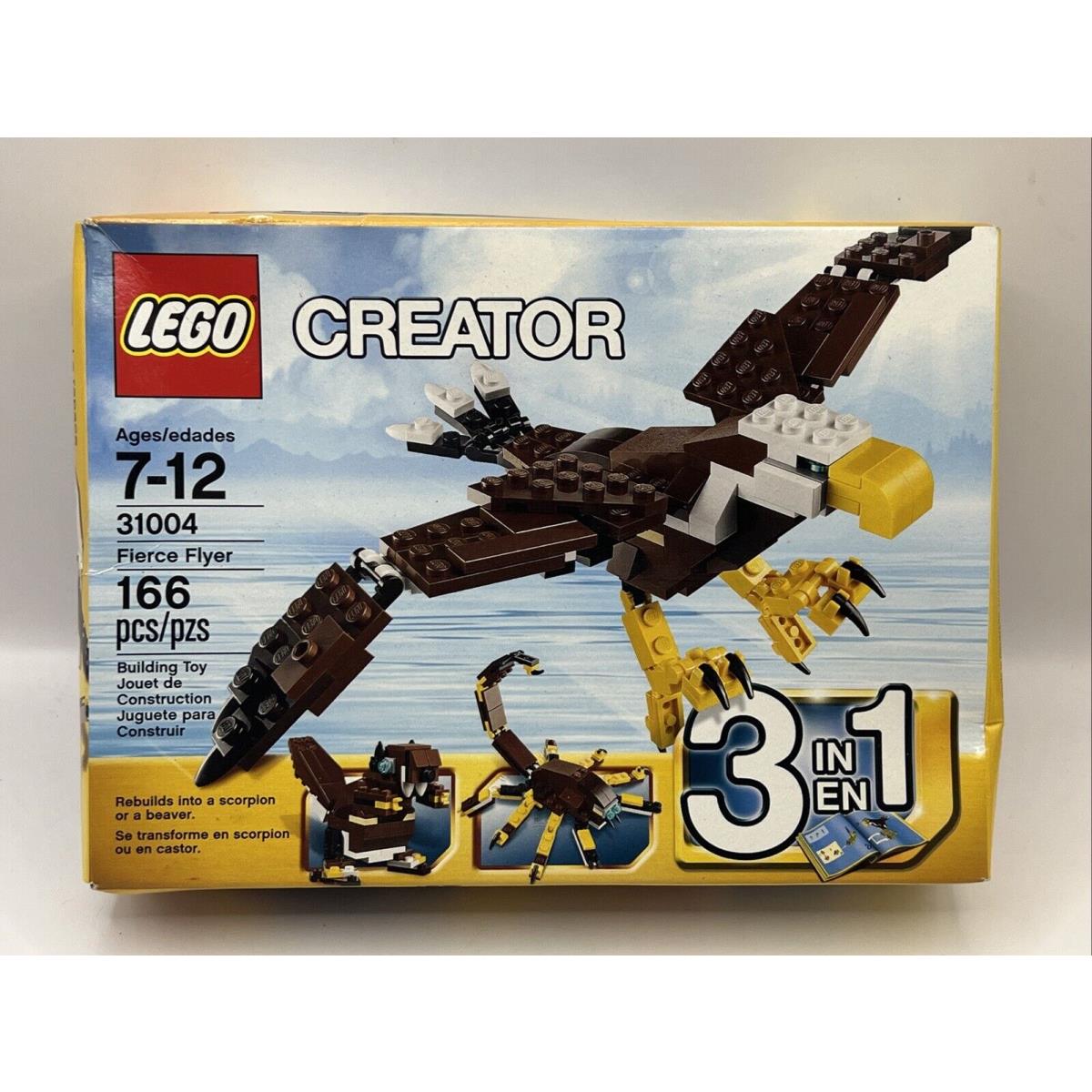 Lego Creator 31004 Fierce Flyer 3-in-1 - Box Dented Retired Set
