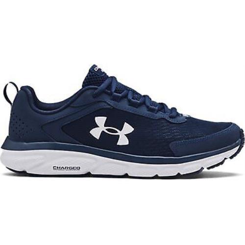 Under Armour Men`s UA Charged Assert 9 Running Shoes Academy/white/white - 30245 - Academy-White-White